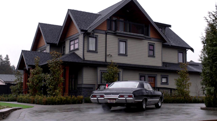 The Impala pulls up to Casey's house in Washington. The Impala pulls up to Casey's house in Washington.